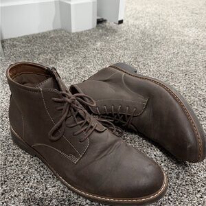 Men's Brown Leather Boots
